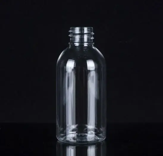 Portable Plastic Hand Washing Liquid Bottle Transparent Gel Hand Sanitizer Container With Flip Top Screw Cap Cheap Price