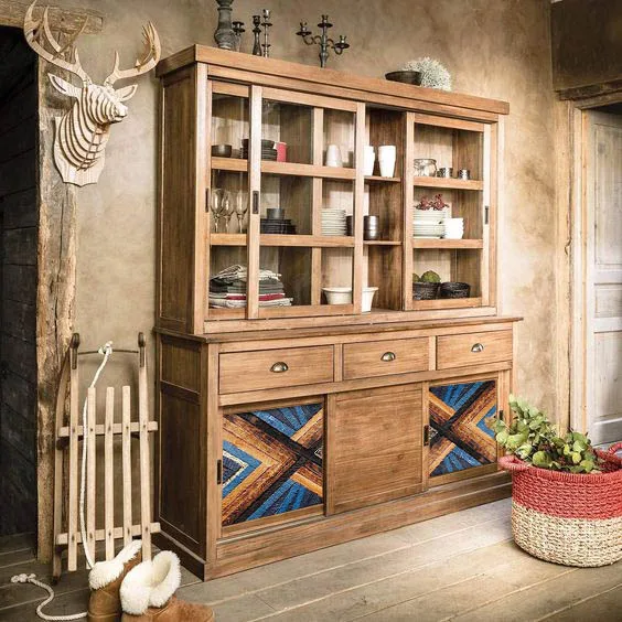 Best Price Modern Design Buffet Cabinet Dining Room With 100% Origin Raw Material From Vietnam