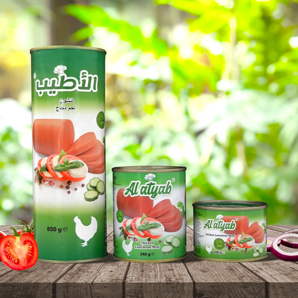 Al Atyab Canned Chicken Luncheon Meat