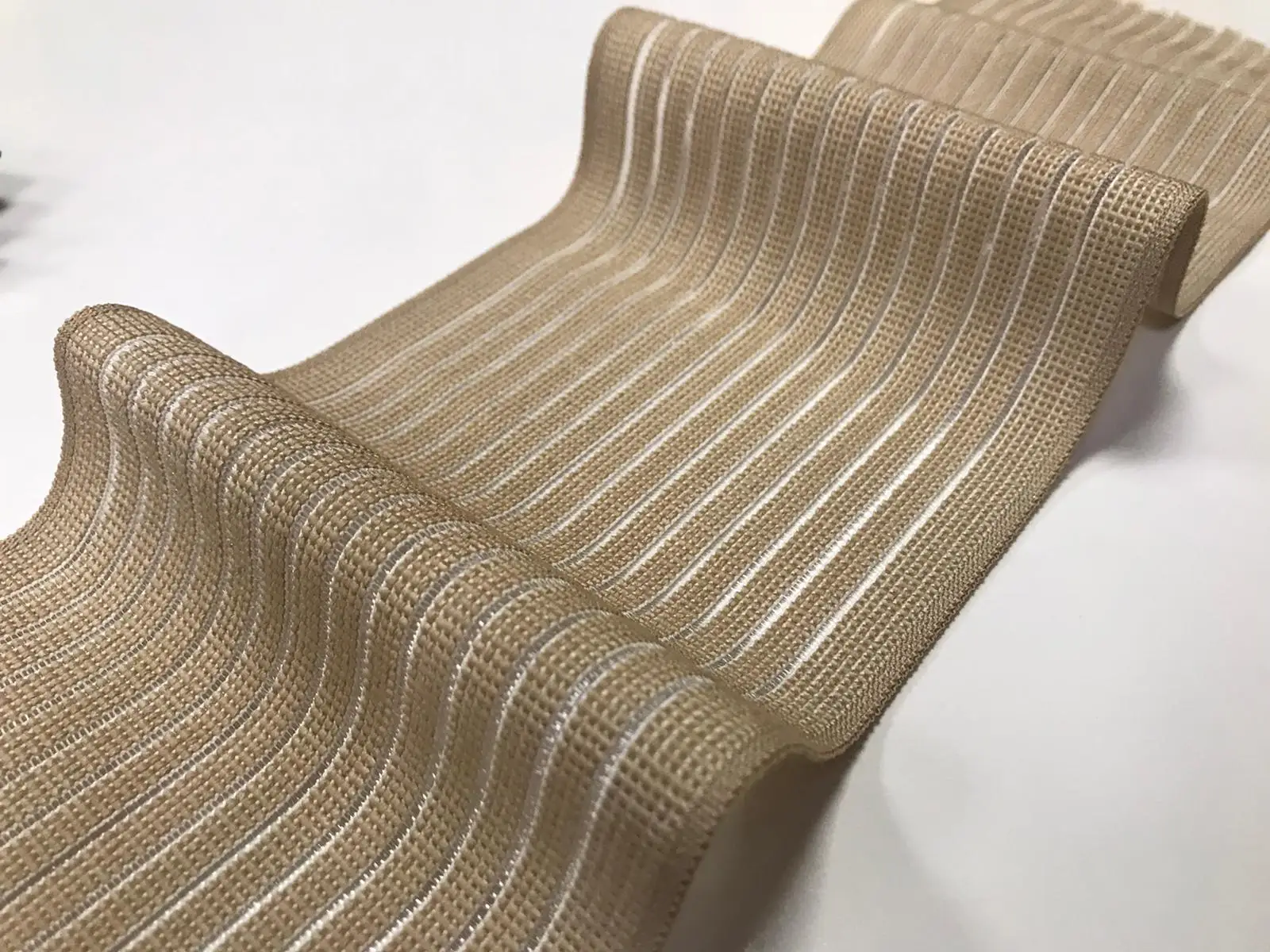 
ELASTIC BANDAGE FISH SILK BACK BELT FABRIC POLYESTER BREATHABLE MESH 