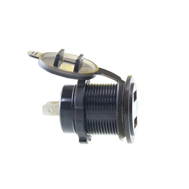 Custom Bulk Factory Dc 12v 24v Dual USB Port Qc3.0 Car Charger Socket Outlet USB -c in-Car Chargers