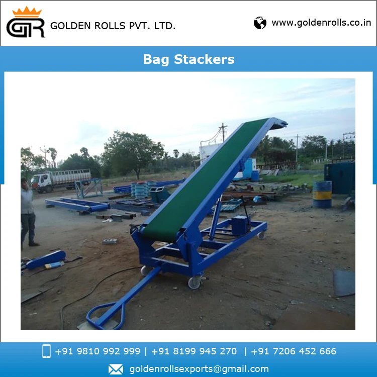 Indian Manufacturer of Best Selling Grain Bag Stackers Conveyors System for Material Handling