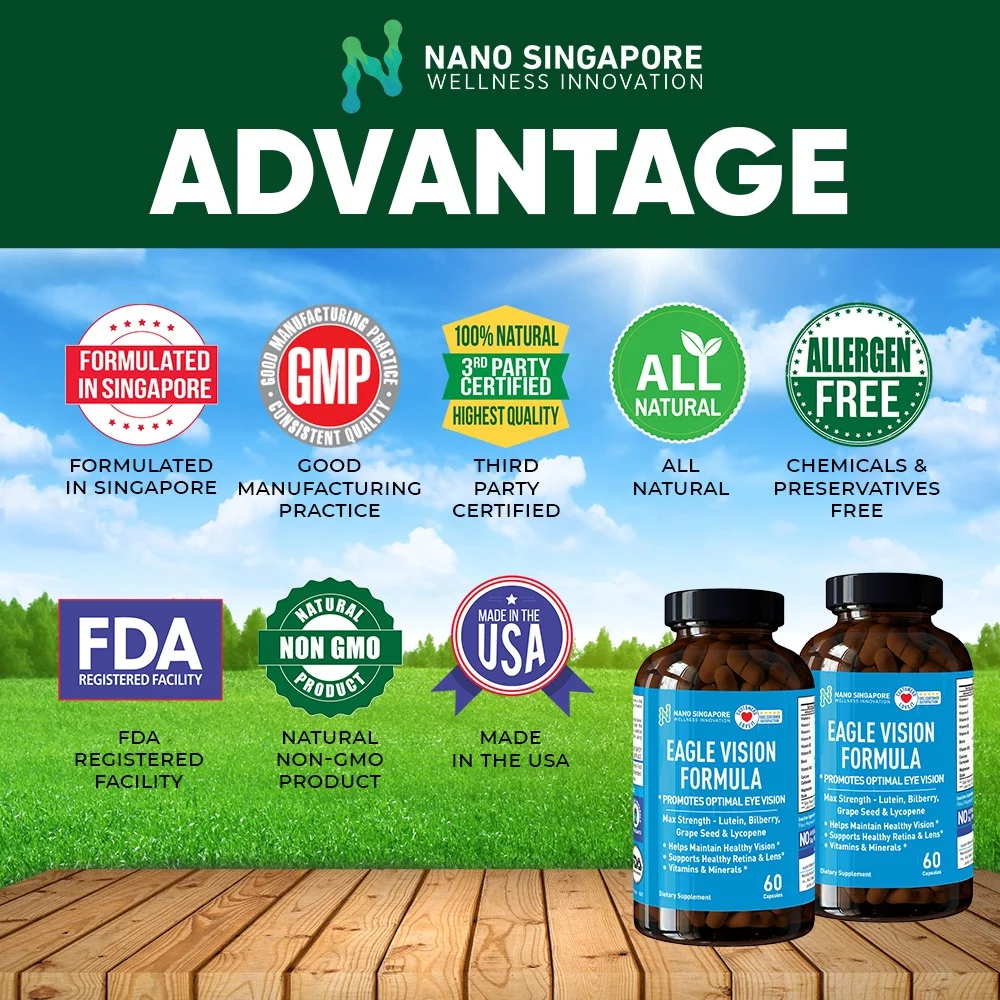 
All Natural Healthcare Supplement Eye Vitamin Eye Supplement Capsule 