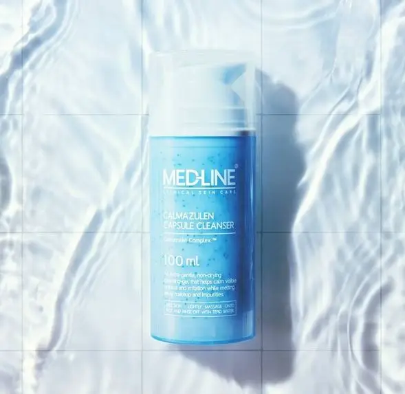 Калмазулен 100 мл капсула очищающая пена Корея подходит для всех типов кожи крем лица взрослых и женщин обычный размер использование