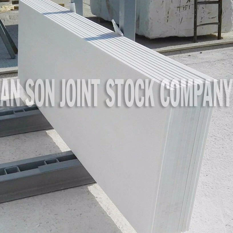 Best price !!! High quality crystal white marble tiles (code SL 132)