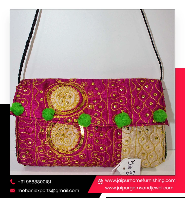 Jaipur Online Shop Womens Designer Clutches Banjara Clutch Bag