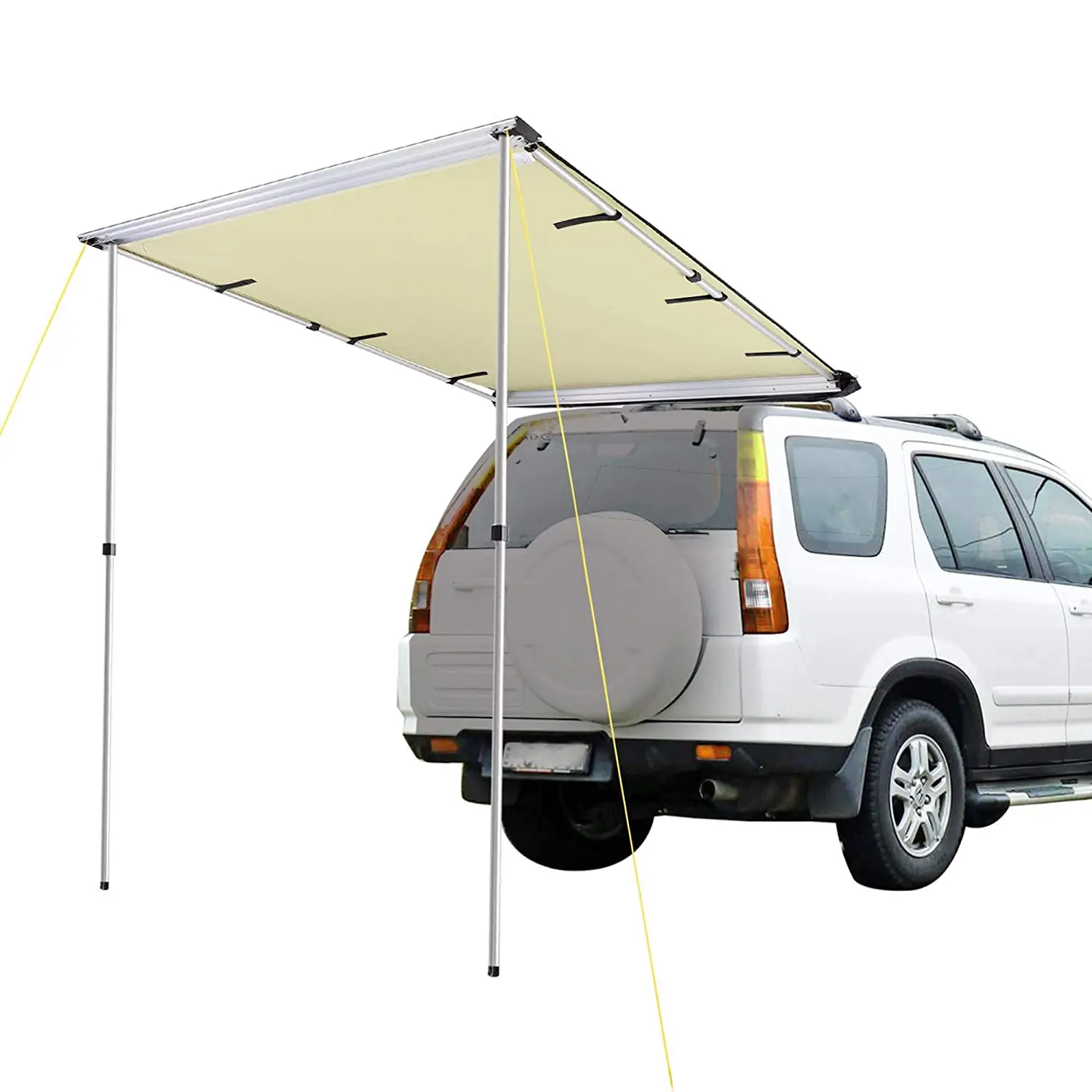 2x2.5 M  Camper Waterproof Car Awning Fox wing Car Side Awning Tent for Camping Tourism &  Hiking