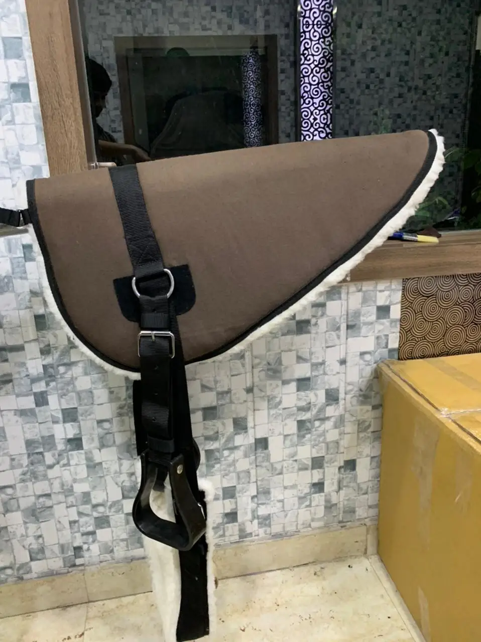 Bareback Pad Top quality custom Saddle Pad Western Bareback Saddle Pad Leather For Horse Riding from Erum Overseas