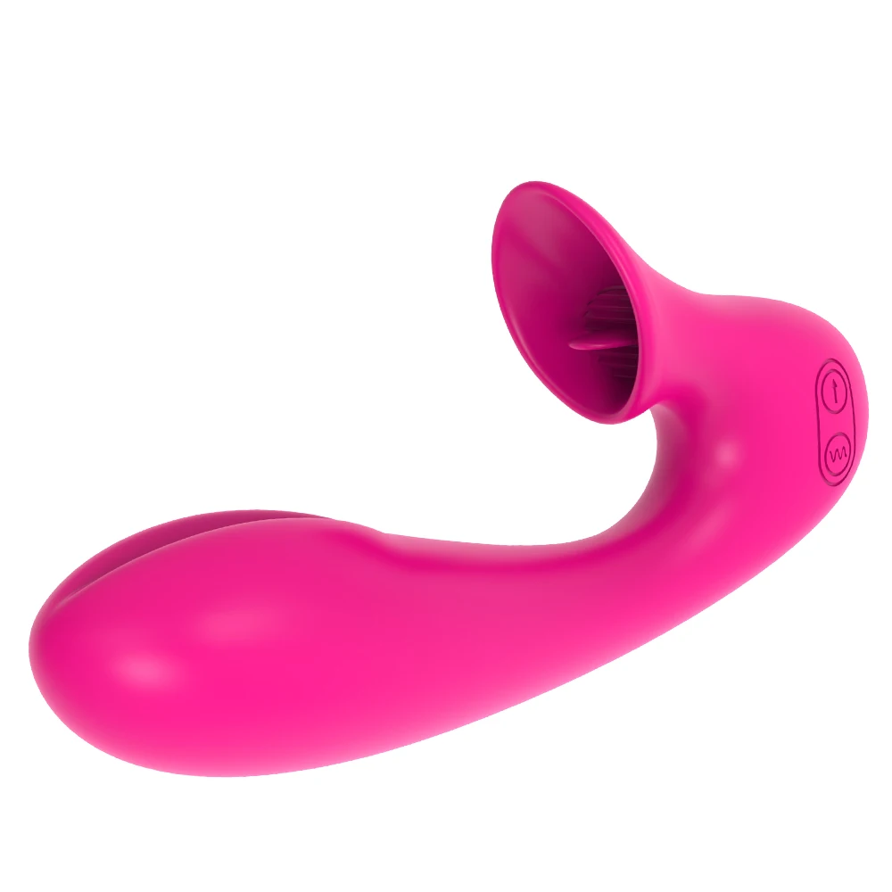 Silicone Licking Vibrator Clitoris Tongue Stimulator Vaginal Breast Nipple Massager Clitoral Orgasm Masturbator Sex Toys