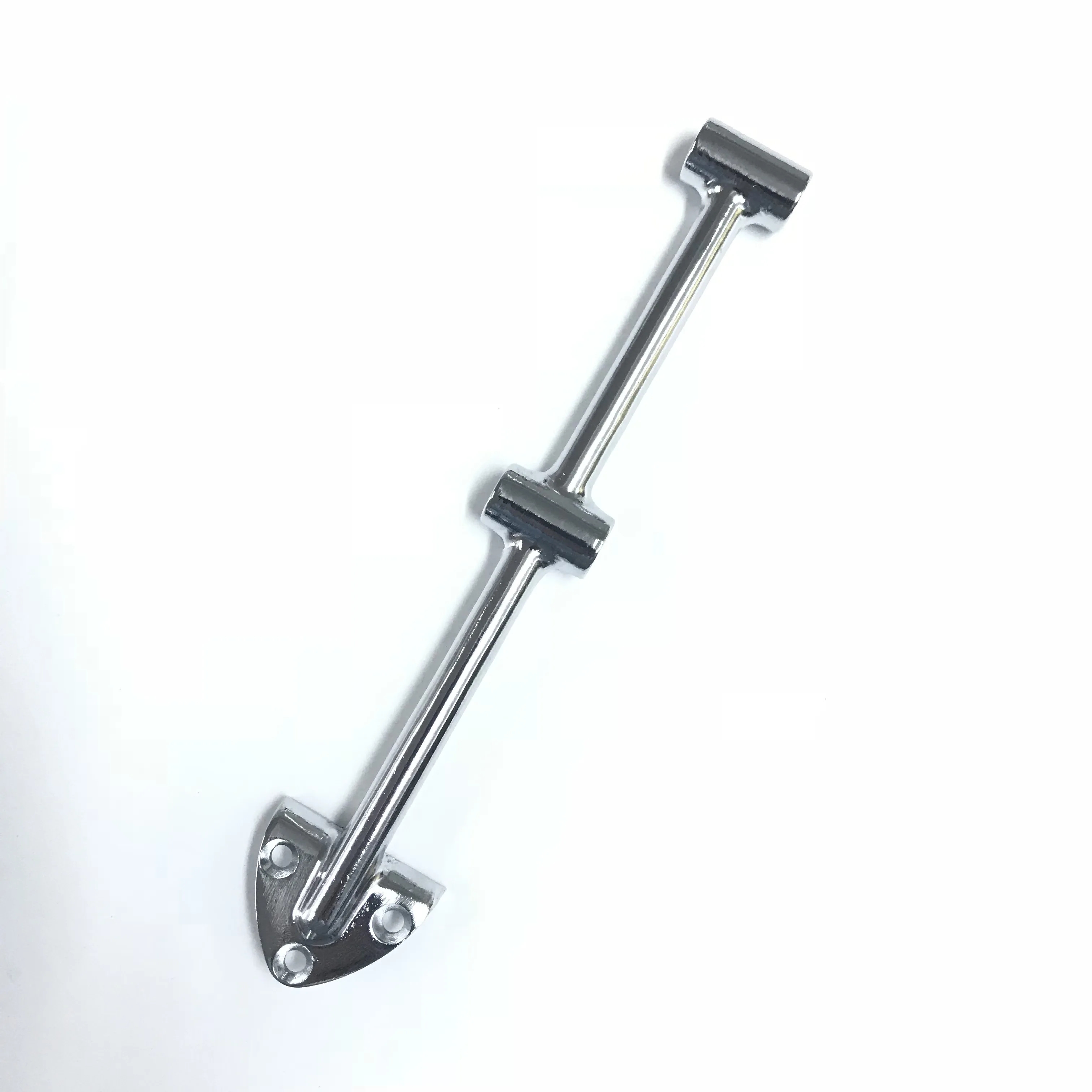 Хромированный ЦЕНТРАЛЬНЫЙ КРОНШТЕЙН Jailbar, совместимый с VW Type 2 Bus 1950-1967, задним стеклом, Baywindow Splitscreen