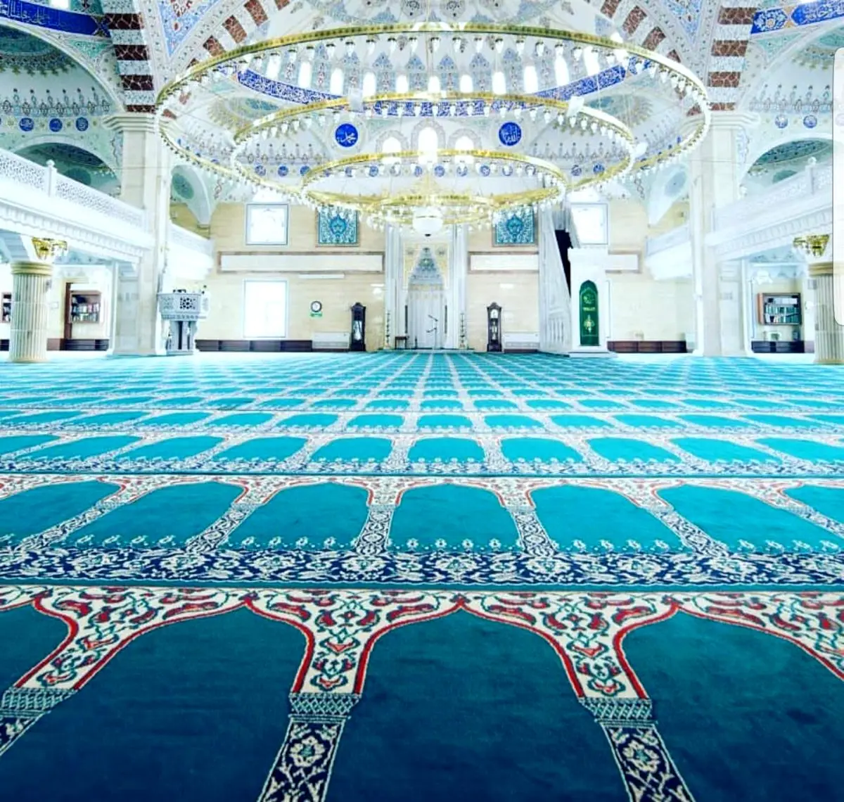 Top quality Muslim carpet prayer Mosque carpet wholesale best quality and best price Wall to Wall Mosque Carpet
