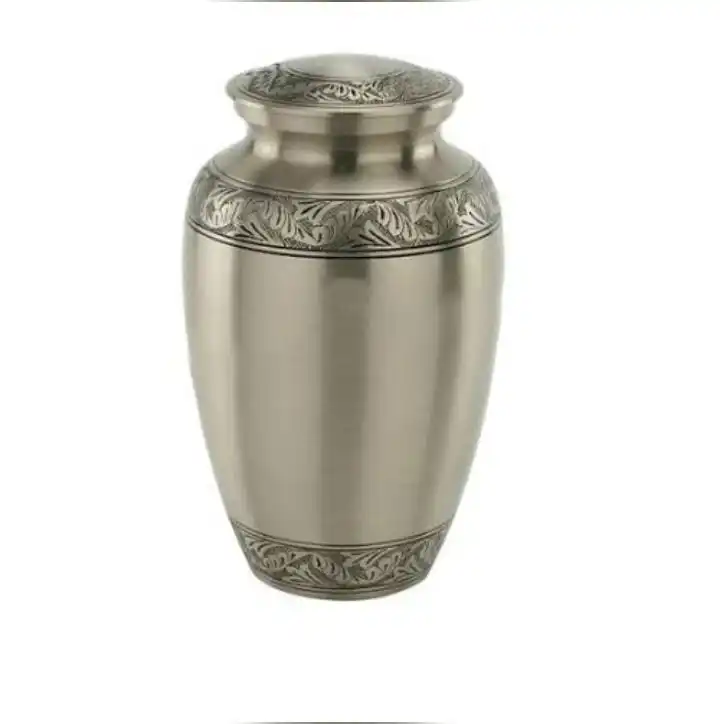 Cremation Memorial Metal Urns Burial Container Cremation  Memorial Container Jar Pot Metal Urns Burial Urns Large Size