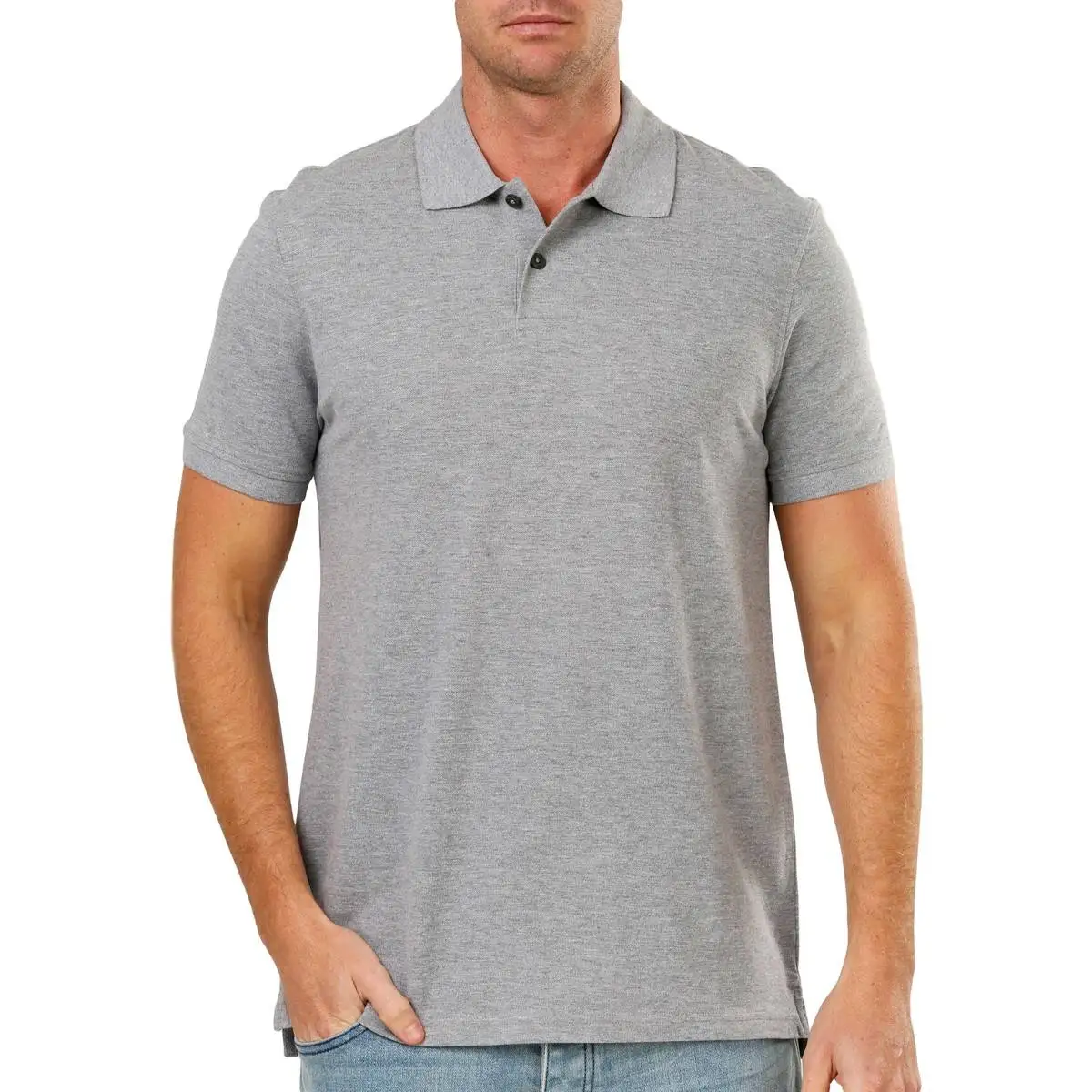 
Wholesale comfortable new design promotional polo t shirt man collar t-shirt 