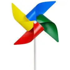 Garden Lighthouse Solar Light Metal Wind Spinner 75 Kinetic Pinwheel Yard Metallic Double spinner Stakes