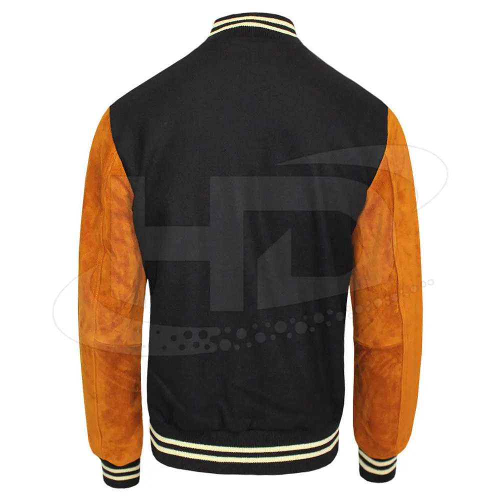  Оригинальная оптовая продажа Мужская шерстяная куртка для бейсбола Letterman в стиле унисекс на заказ
