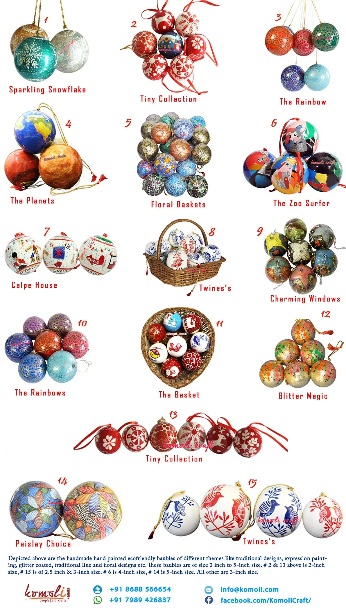 Cat 1 Bauble Paper Mache