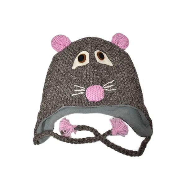 Best Seller Cute Stylish Woolen Knitted Hat Unisex Winter Hat for Babies Adults and Children Made in Nepal
