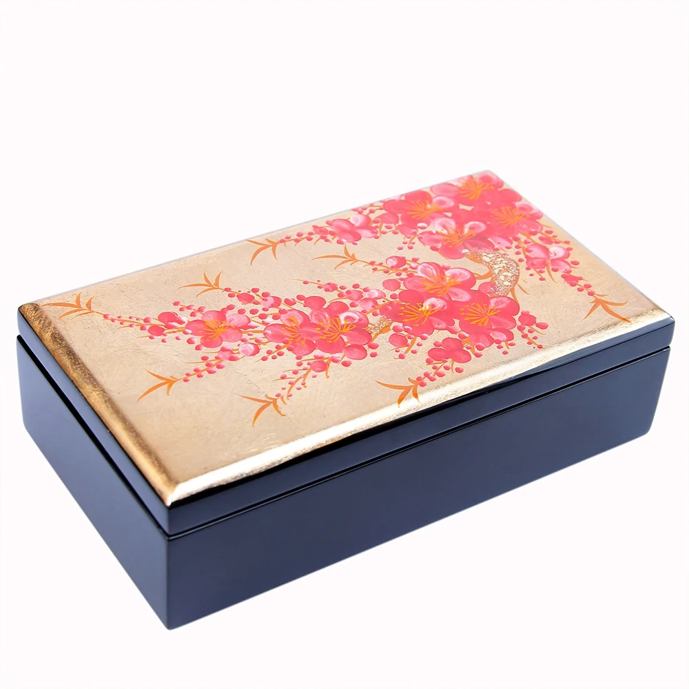 
Wholesale High Quality Hot New Trending Product Best Price 8x16cm Colorful Customize Export Wooden Lacquer Storage Box 