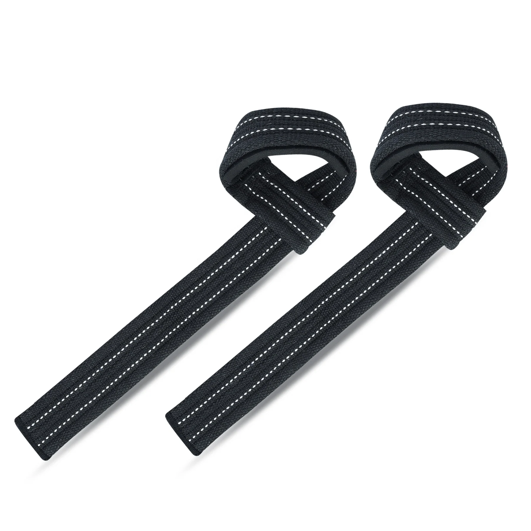 Amazon 2Ply Strongman Heavy Lifting Straps with neoprene padding