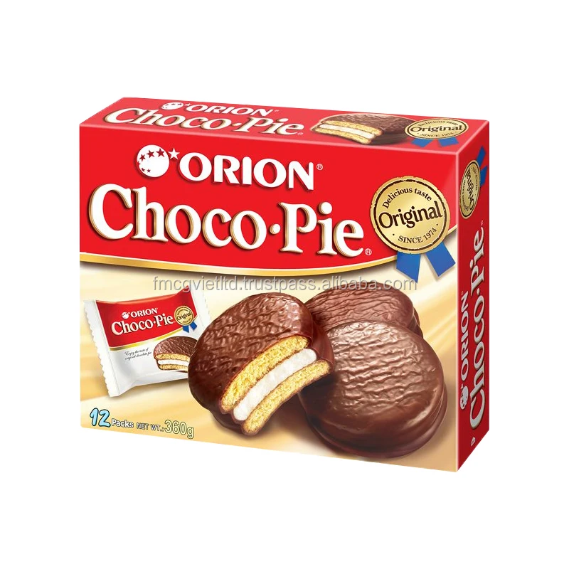  Orion Choco Pie 360 г в упаковке 12-вкусный