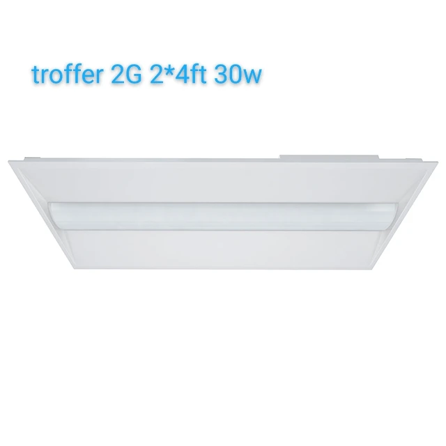 T8 Troffer 2X2 2X4 Panel Light Premium Led 125lm/w Dlc Led Tube Troffer
