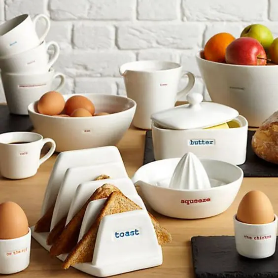 In Memory Coffee  Food Pyramid Coffee Rise and Shine Coffee Mug The two piece set comes with a ceramic mug