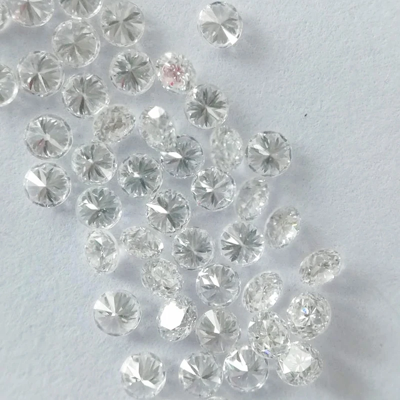 CVD Polished Loose Lab Grown Diamonds G-H Color VVS-VS Clarity 1.25 mm TO 2.10 mm Size