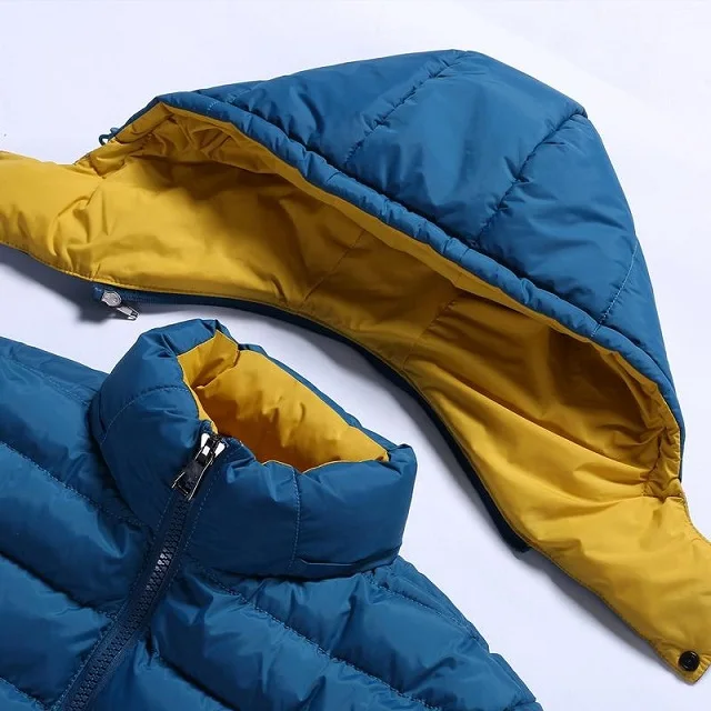 light Weight Windproof Water resistant Warm Puffer Down Filled Winter Coat Goose Padded Winter Down jacket