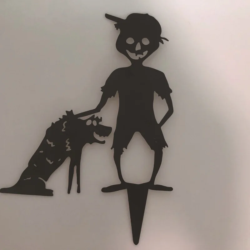 Cute gost zombie metal art