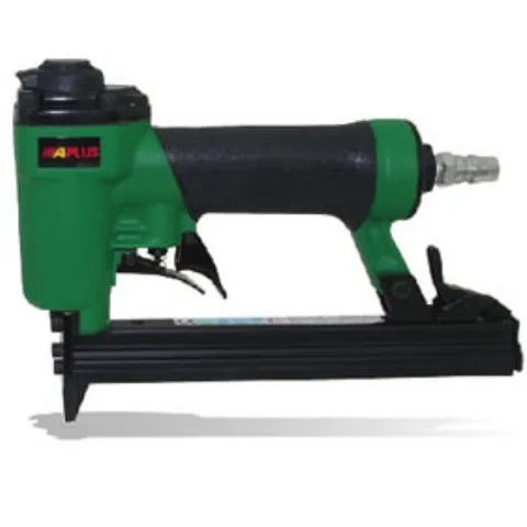APLUS G-16, 16mm , 9.1mm crown, double trigger upholstery air stapler for wood sofa