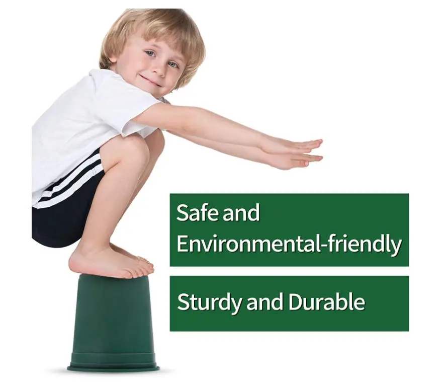 Best Sale Durable Plastic Plant Nursery Pots Colorful With Drainage Hole and Saucer For Gardening Decoration Cheap Price