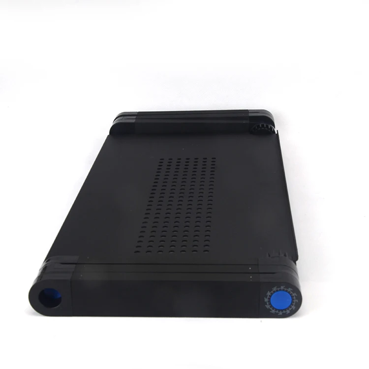 Hot sell modern office height adjustable Child study folding laptop desktop table two legs for sofa bed