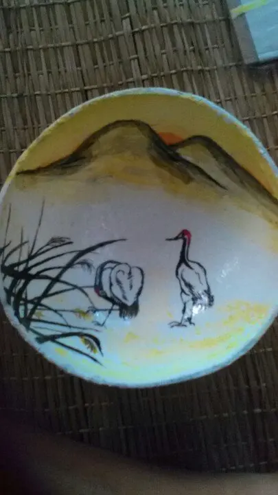 Вьетнамская цветная Кокосовая чаша, экологически чистый кокос/горячая распродажа, Кокосовая Лаковая чаша для продажи/лакированная Кокосовая посуда