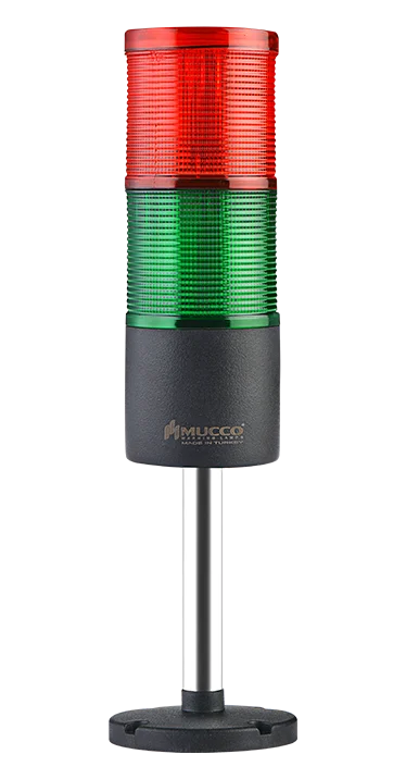 Best Seller High sound High Light Steady Flashing Rotary Strobing With Buzzer Led Tower Light With 2 Layer