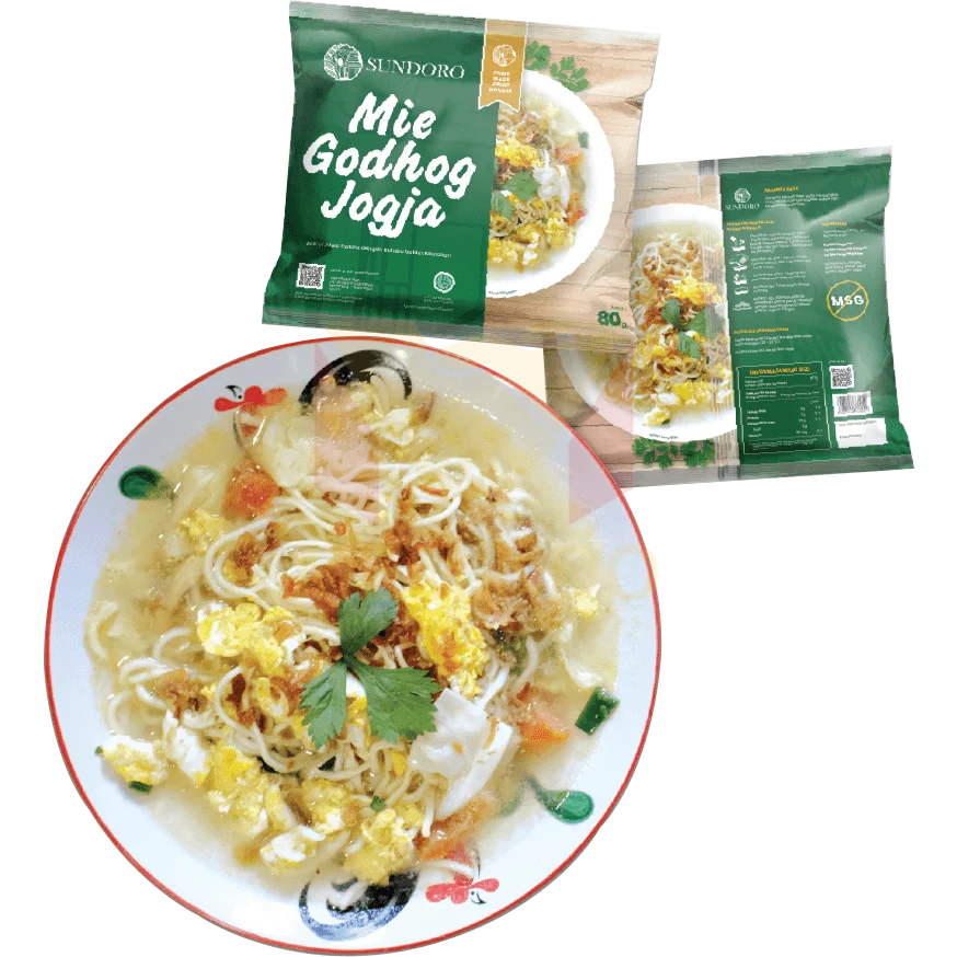 Wholesale High Quality SUNDORO Indonesian Traditional Jogja Instant Noodle 80g per Bag