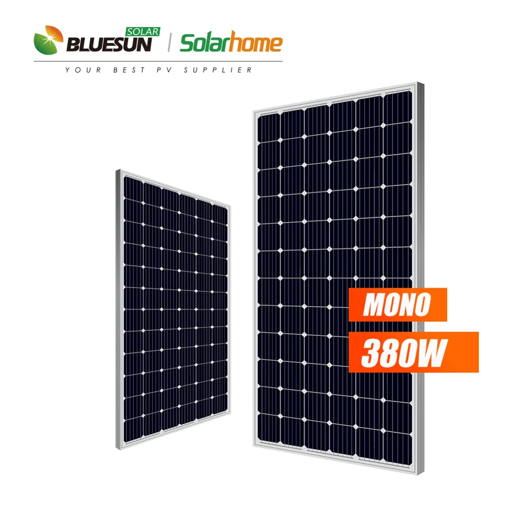 Bluesun Solar home Think Series Solar Module panel  350 360 370 watt 380w With Cheap Price solar panel system