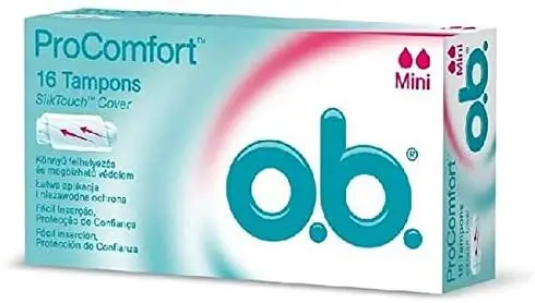 OB PROCOMFORT NORMAL tampons (16)