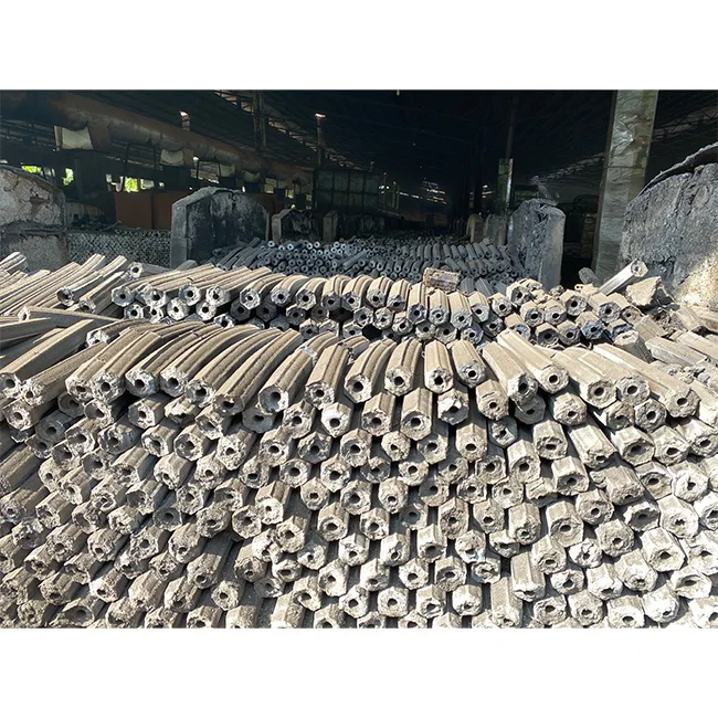 Best Price Natural Product Sawdust Briquette A Grade 16 Pieces of Square Shape Briquette In Shrink Film From Malaysia