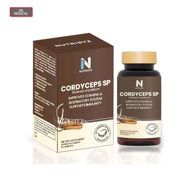 Мировая продажа, высококачественные капсулы Кордицепса SP Sinensis mycelium для улучшения стамины