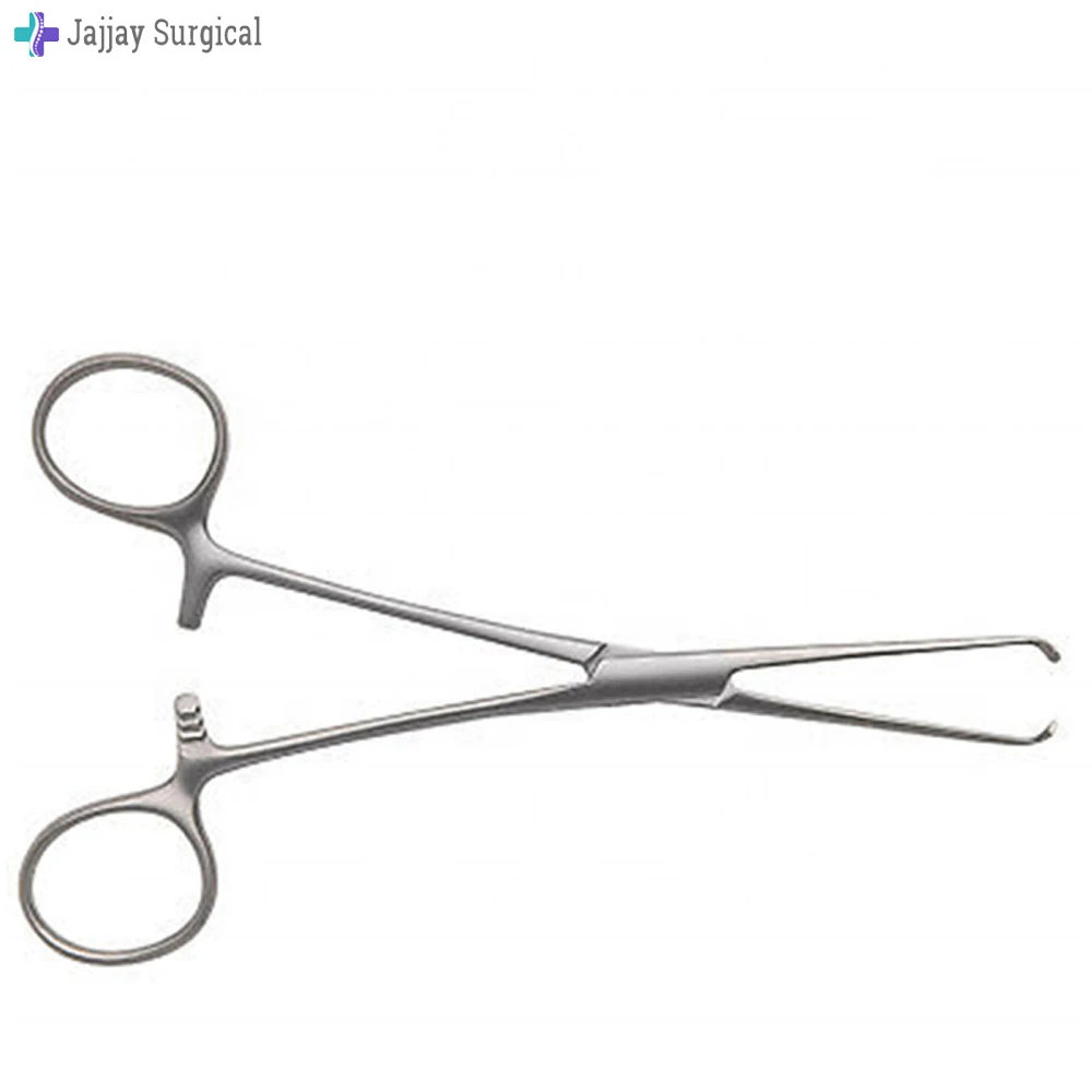 Щипцы для салфеток Allis с зубцами 4x5 16 см хирургические инструменты медицинские