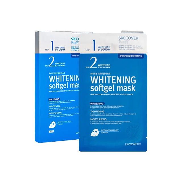 Korea premium skin care whitening facial mask srecover watery skin soft gel mask sheet Manufacturer in Korea