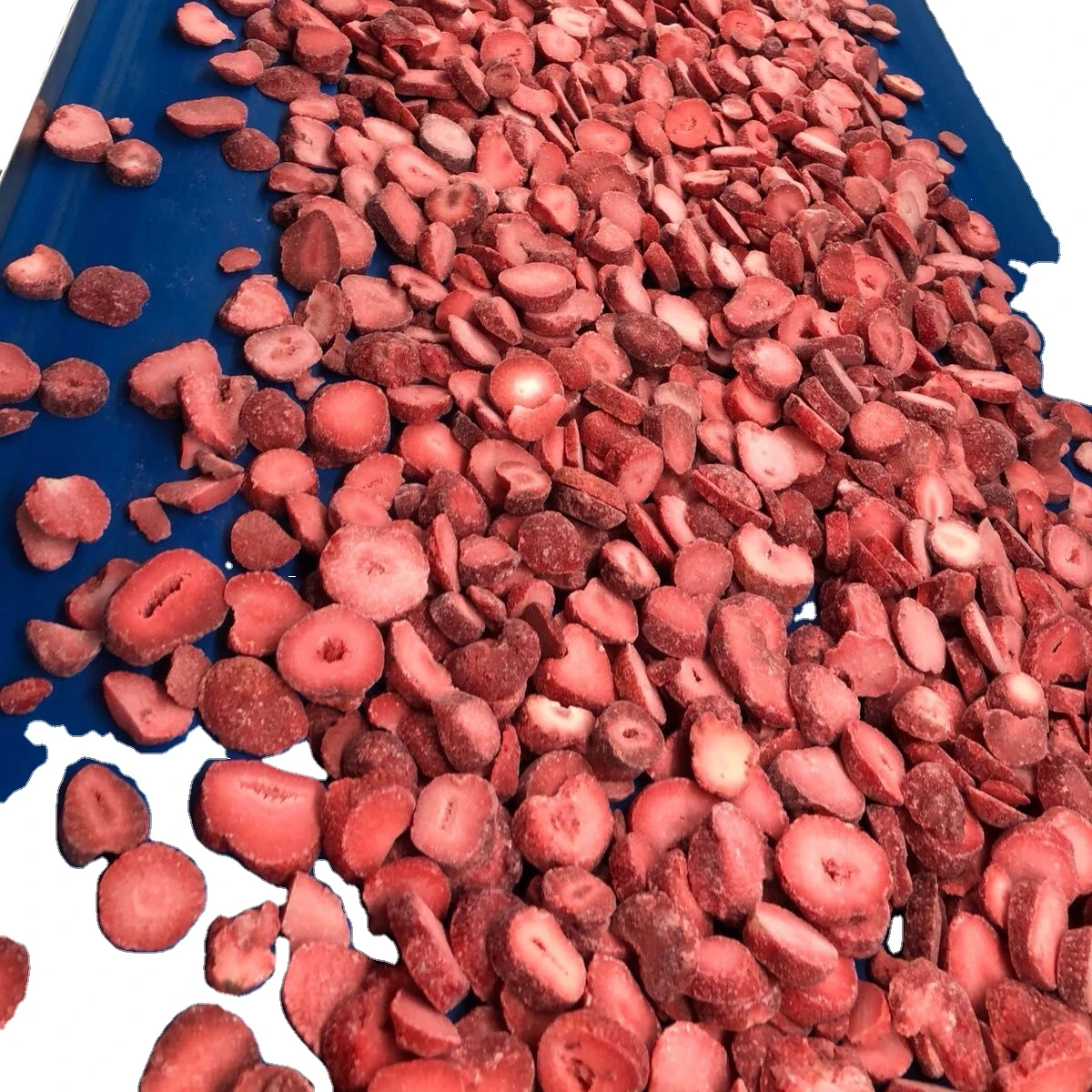 Замороженная нарезанная клубника