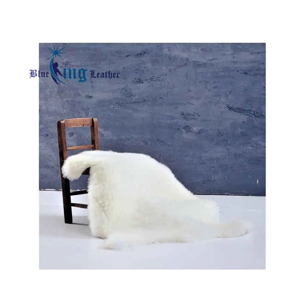 100% натуральный Новозеландский длинный ворс овчина меховой ковер окрашенный