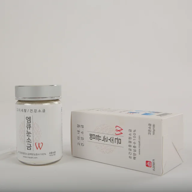 Made in KOREA Deep Sea Salt MQ Snow Salt no microplastic sea salt low price