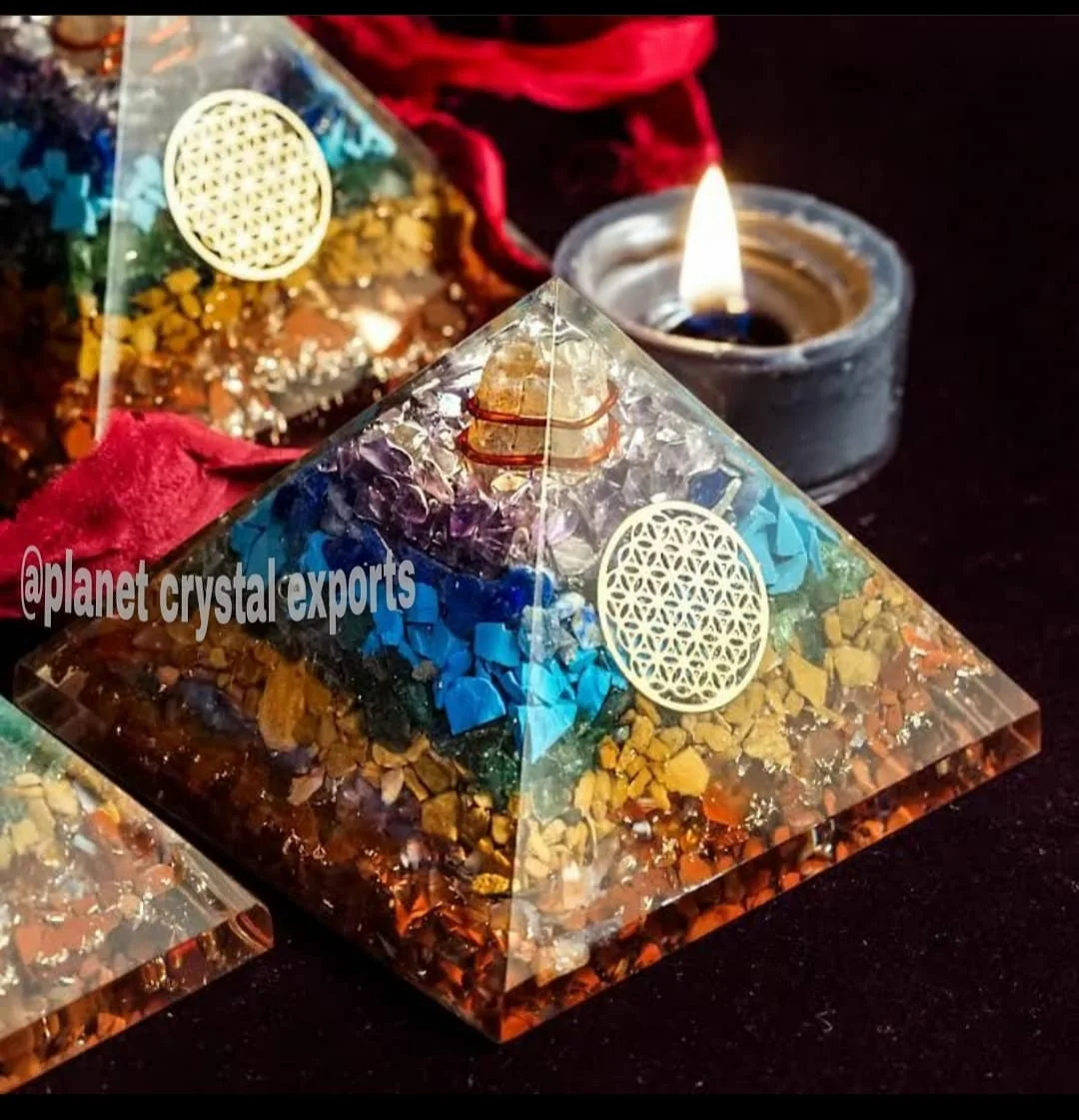 Пирамида чакры Orgonite 7
