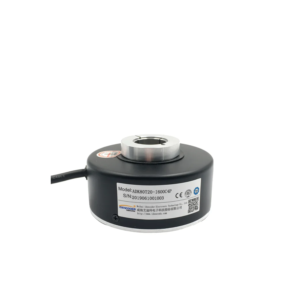 ADK hollow shaft inremental encoder 5000ppr 5000rpm optical magnetic encoder high cost performance applied to Textile machinery