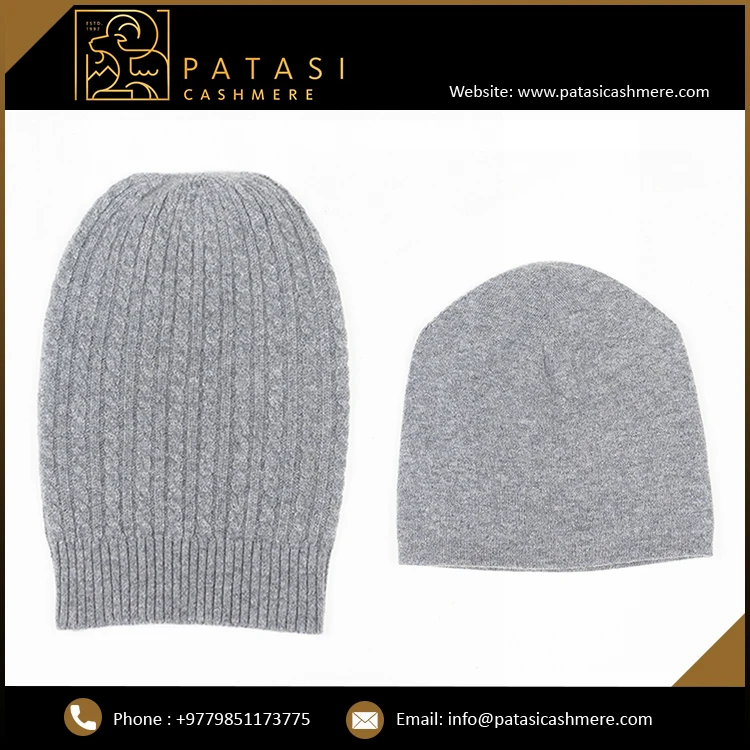 Highest Selling Cable Knit Beanie Hats Boys Girls Customizable Winter Wear Caps Made Cashmere Leather Featuring Designer Logo