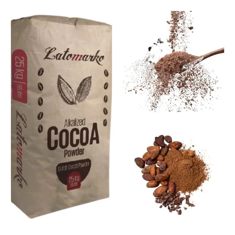 Pure Cocoa Powder Powder Halal Certified Raw Pure Organic Instant Cocoa Powder