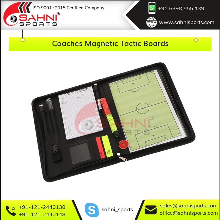 Leading Manufacturer of High Quality Football & Soccer Training Coaches Magnetic Tactic Board at Wholesale Price
