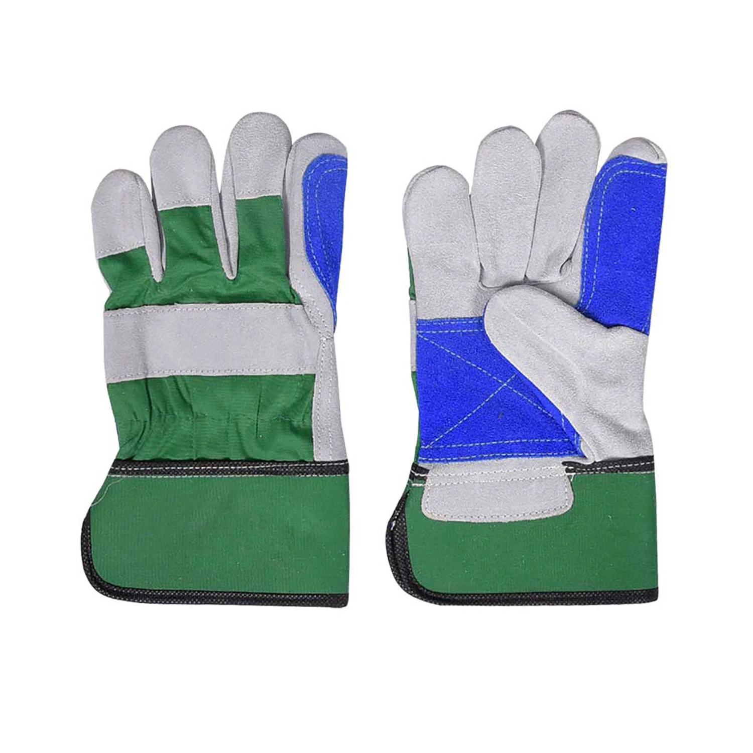  Рабочие перчатки из воловьей кожи Рабочая перчатка канадской спилковой мужские рабочие защитные